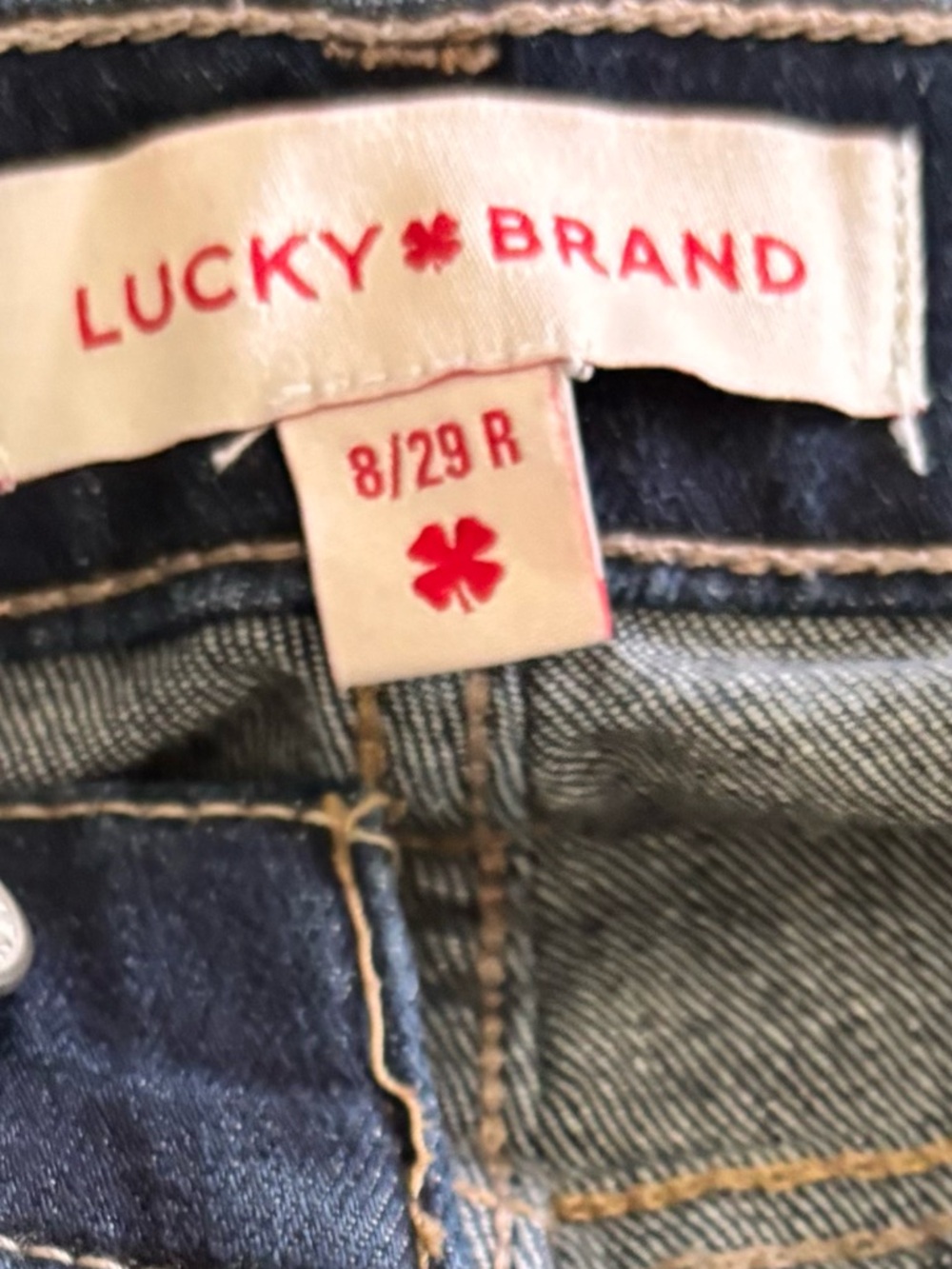 Lucky Brand Women's Indigo Skinny Jeans size 8/29 R - Picture 8 of 8
